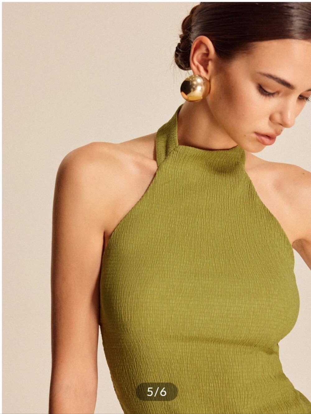 Set-Halter Neck Backless Top And Pant
